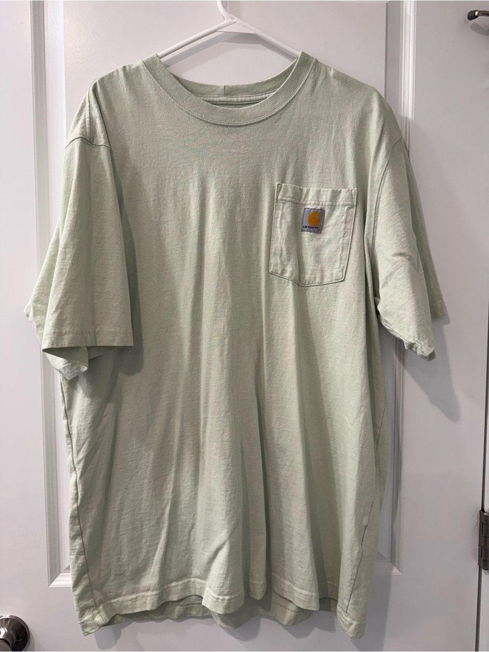 Carhartt Short Sleeve Pocket Tee in Sage Green